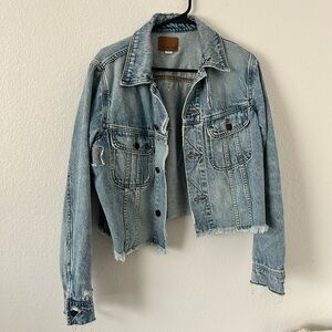 Cropped Jean jacket